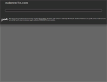 Tablet Screenshot of naturesrite.com